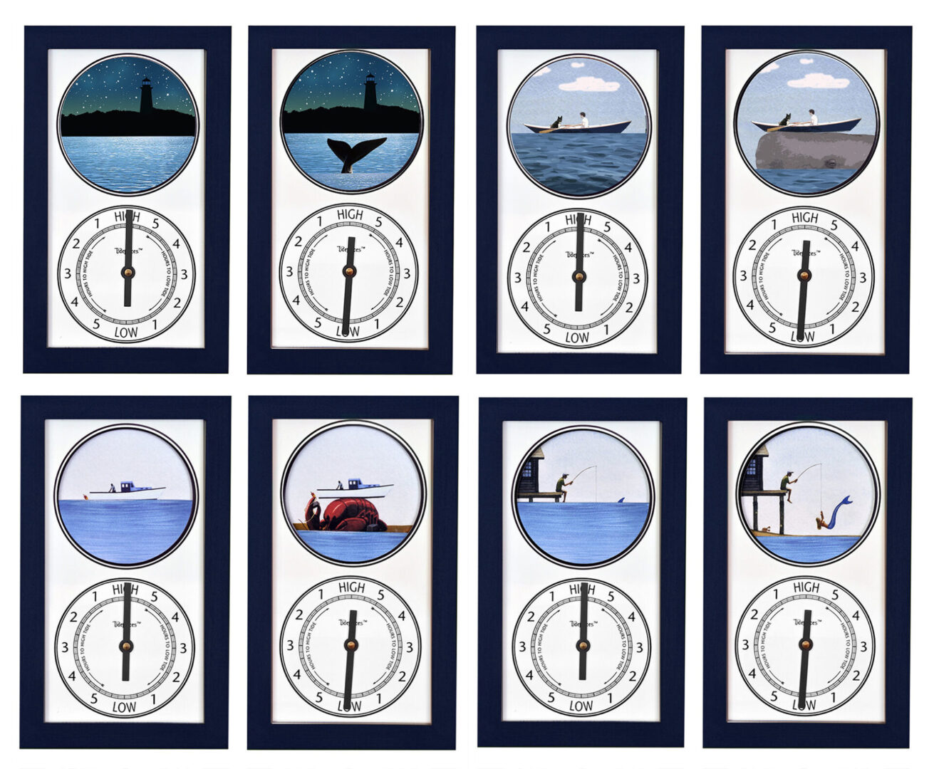 P Tide Clocks